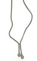 Collana Fope Donna in Oro bianco Diamante 0.56 Ct 04388784 - 04388784